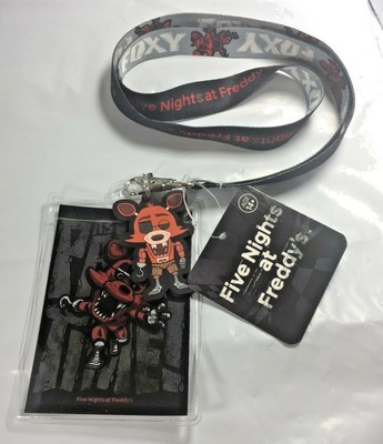 Two Sided Five Nights At Freddys Fnaf Security Guard Id Badge Costume Prop Entertainment Memorabilia