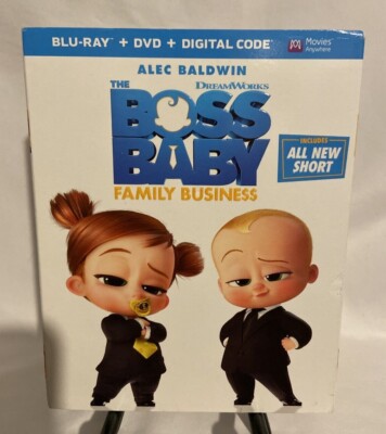THE BOSS BABY: FAMILY BUSINESS (2021 BLU-RAY+DVD+DIGITAL) Alec Baldwin , James M