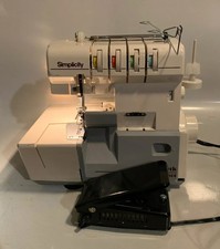 Simplicity Easy Lock 804 SP 4 Thread Serger Machine Operates But Needs