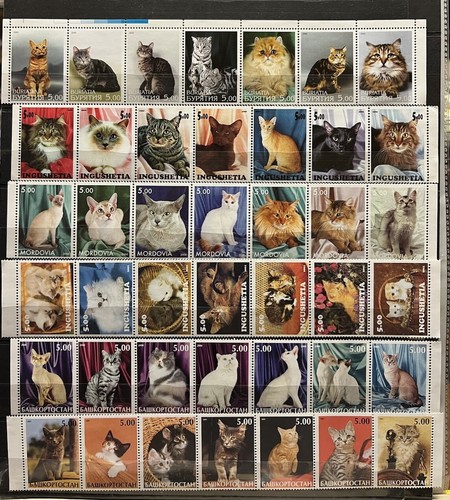 Cats / Pets - 6 Strips - Z12 | eBay