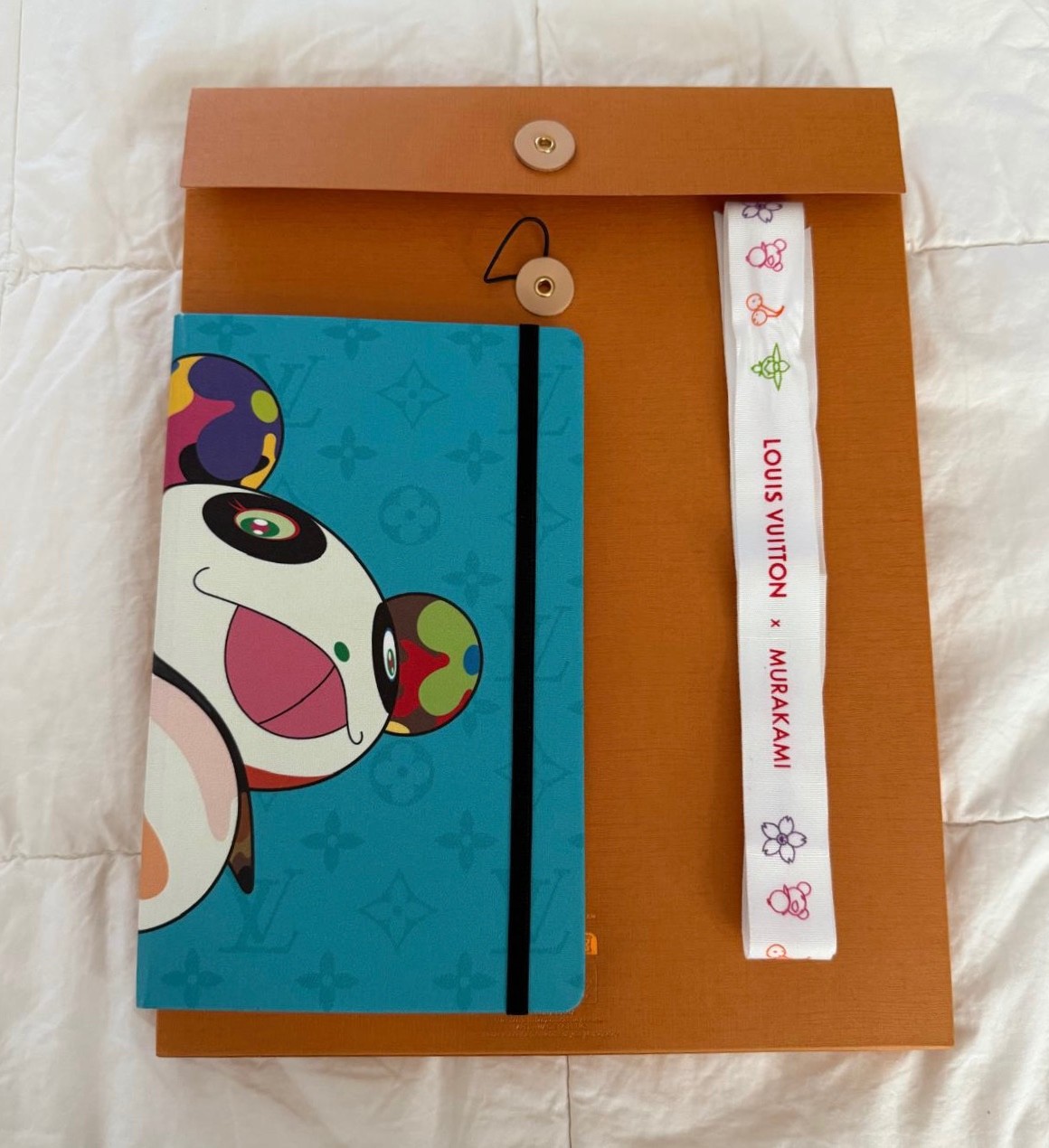 Louis Vuitton Murakami Jane Monogram Superflat Notebook MM