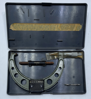 Mitutoyo 5''-6'' .0001'' Mechanical Outside Micrometer No. 103-220A 167-145
