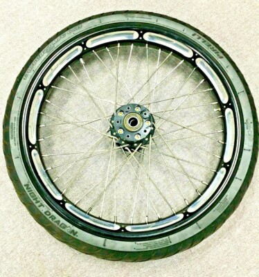 Performance Machine Contrast Cut Platinum Front Wheel 23in - 1'' AXLE - 40 spoke