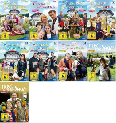 TIERE BIS UNTERS DACH Staffel 1  2 3 4 5 6 7 8 9 TV-Serie 18 DVD Collection