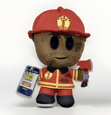 DevSeries 8 Inch Plush Livetopia Firefighter With Exclusive Virtual Item Code