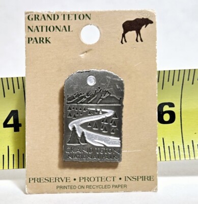 Grand Teton Nation Park Pin River