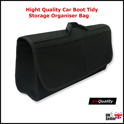 Car Boot Tidy Bag Storage Box Collapsible Trunk Organiser for