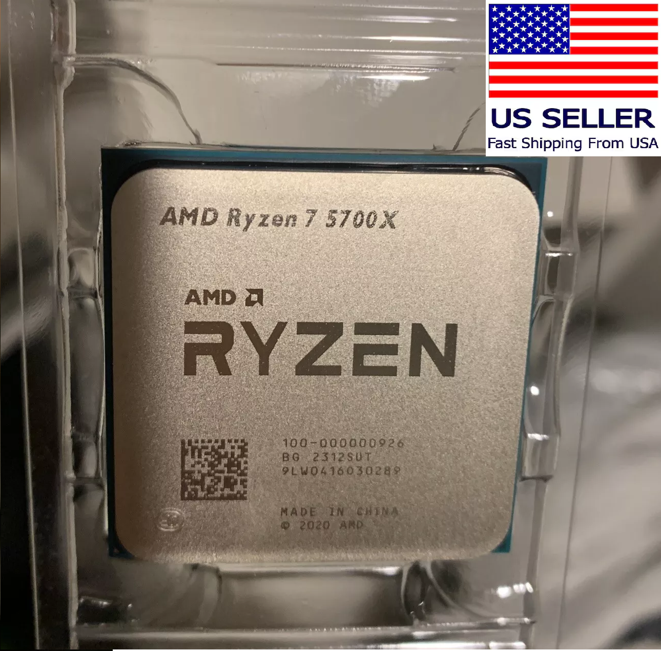 New AMD Ryzen 7 5700X 8-Core 16-Thread 3.4GHz Socket AM4 CPU New AMD Ryzen 7 5700X 8-Core 16-Thread 3.4GHz Socket AM4 CPU