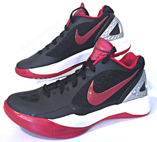 Womens Nike Volley Zoom HyperSpike Volleyball Shoes Black/Red Size 5