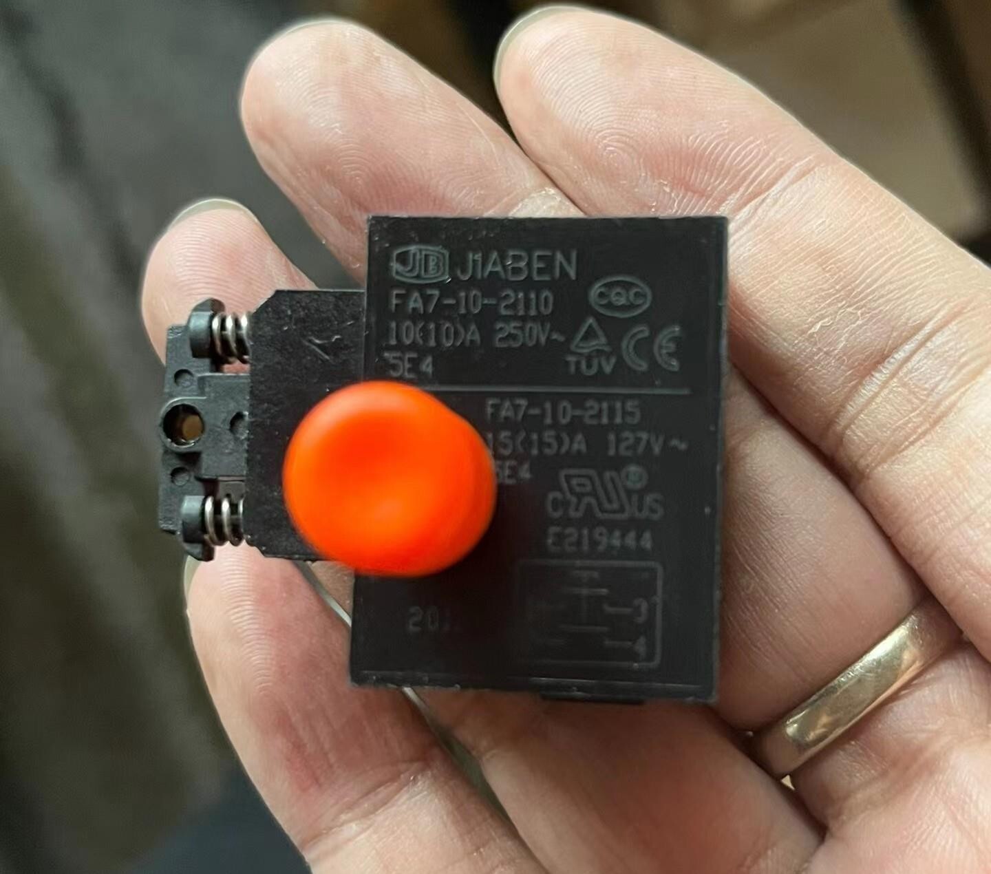 1pc NEW JIABEN FA7-10-2110 FA7-10-2115 10A 250V Switch #V3XJ CH | eBay