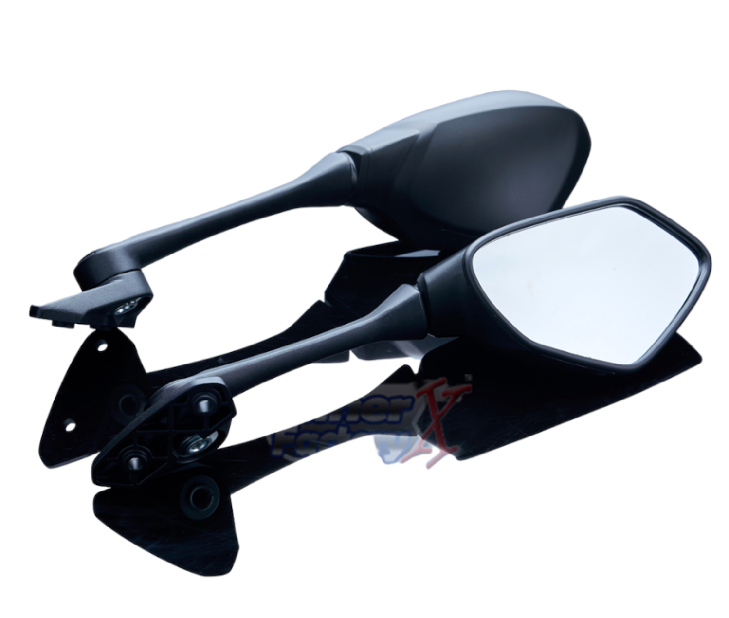2017-2022 FIT Suzuki GSXR 1000 PAIR Mirror GSX-R L7 BLACK 18