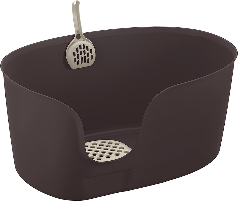 Xl, High Sides Cat Litter Box With Scoop