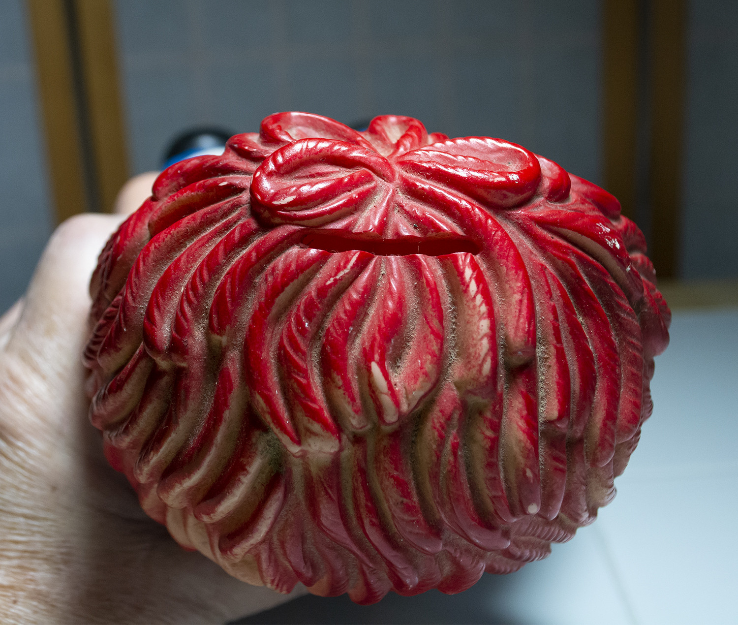 RAGGEDY ANN 1972 Bobbs Merrill Vinyl  Penny Bank