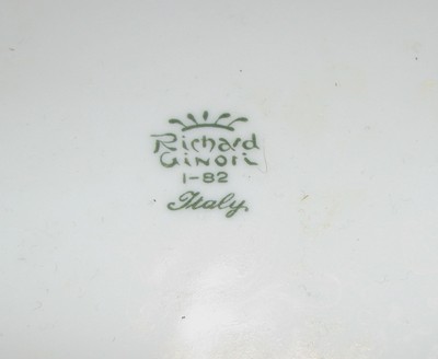 Vintage RICHARD GINORI Large Serving Bowl 9.5
