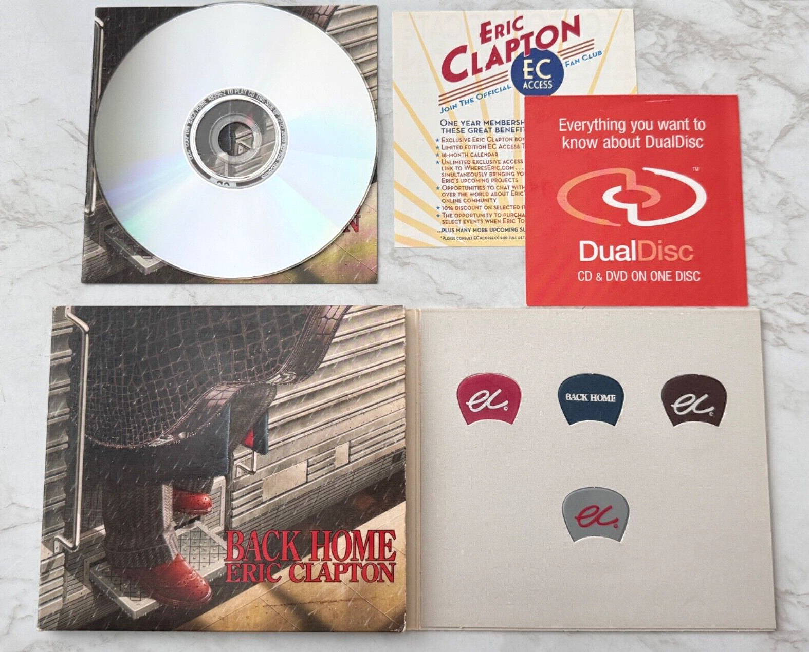 大人気の Back Clapton Eric Home Hybrid Digipak DUALDISC CD/DVD 洋楽