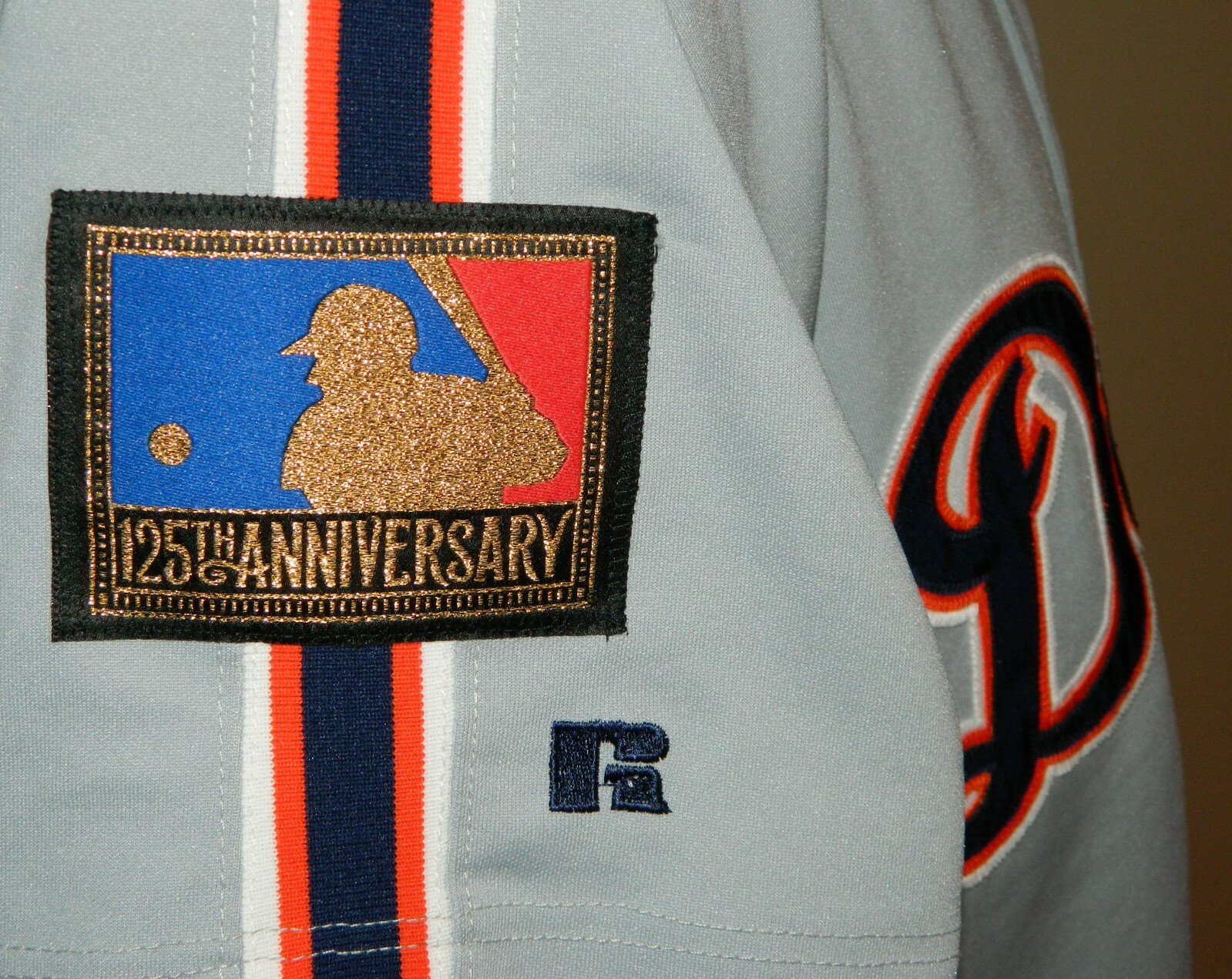 1994 Tim Belcher Game Worn Detroit Tigers Road Jersey #41 - Russell Size 48