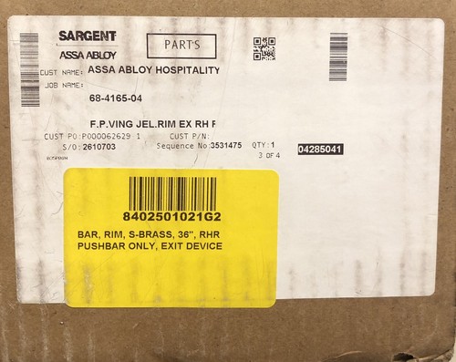 Assa Abloy Sargent 80 Series 36