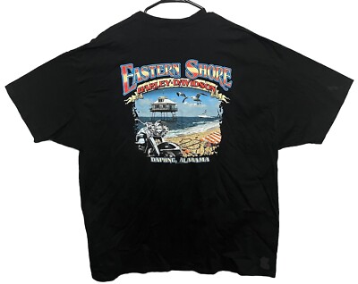 Harley Davidson T-Shirt Eastern Shore Daphne Alabama Sz 3XL I Got Mine Black