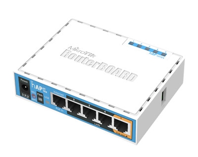 Used MikroTik hAP ac lite Dual-concurrent Access Point (RB952Ui-5ac2nD-US)