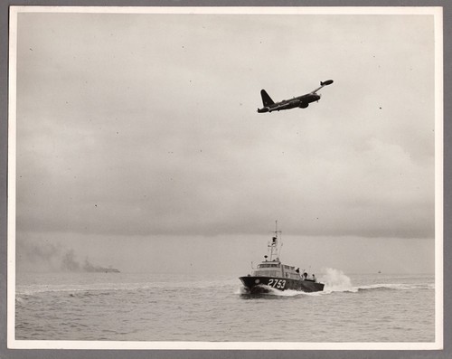 LOCKHEED NEPTUNE P2V RAF LARGE VINTAGE ORIGINAL PRESS PHOTO 1