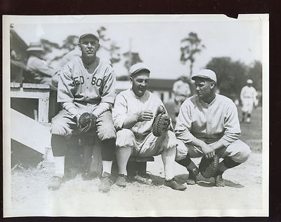 Original March 2 1929 Boston Red Sox Spring Training 6 1/2 X