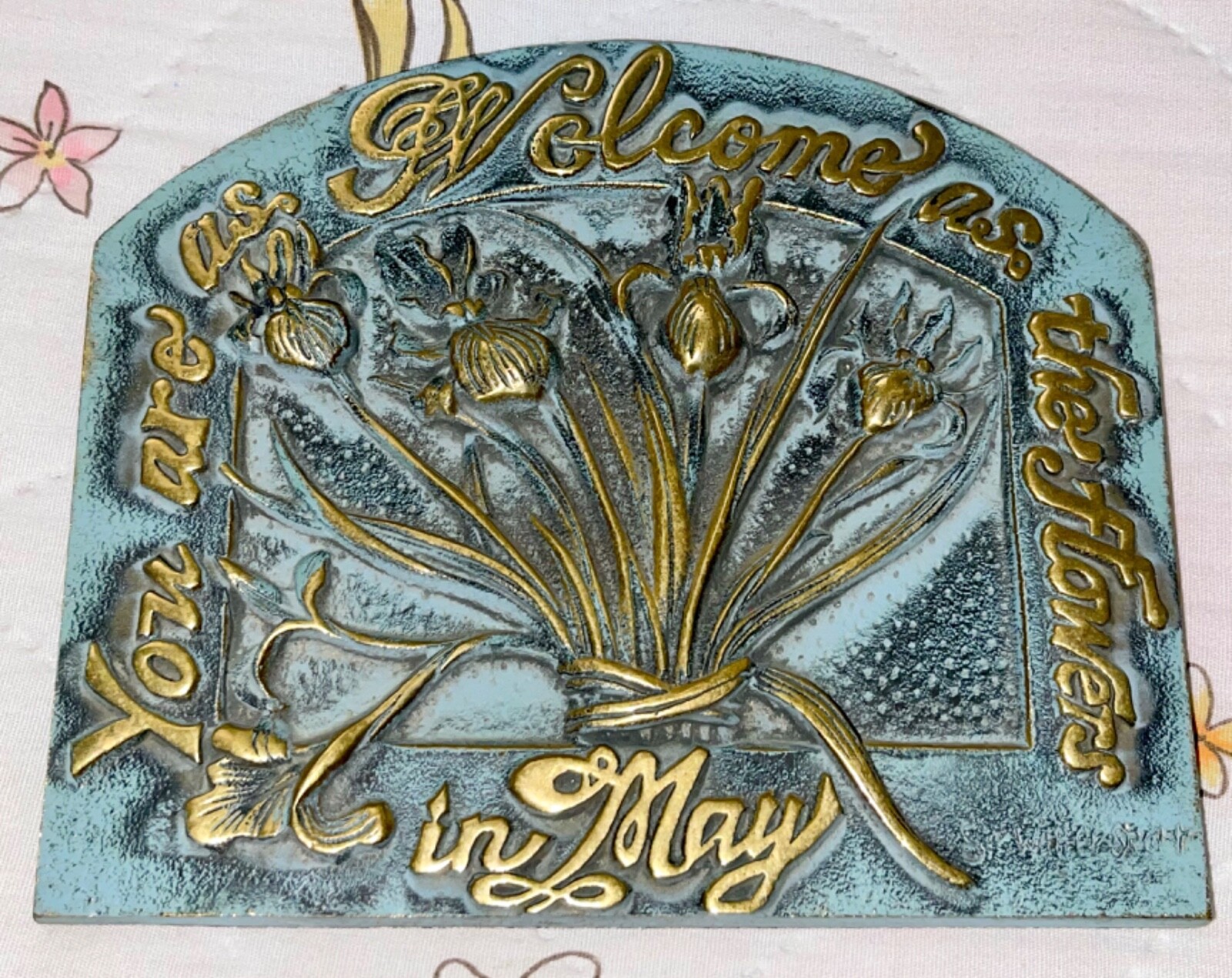 1993 Flora/Fauna CA Ritter Corp. Solid Brass 