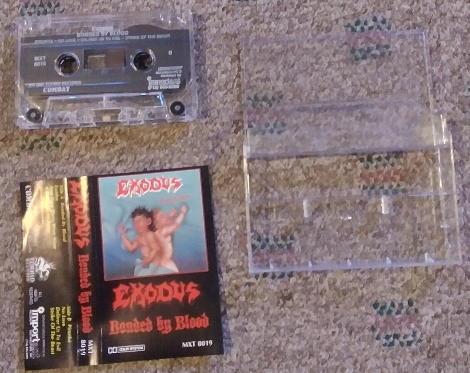 EXODUS - BONDED BY BLOOD CASSETTE TAPE | eBay