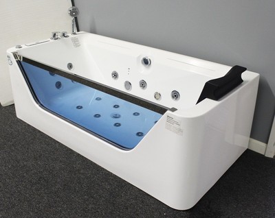 JETTED BATHTUB ,Whirlpool & Air Massage, waterfall,Air-Bubbl ,Heater.US Warranty