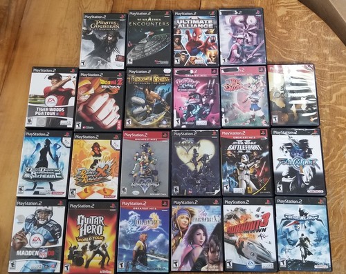 PS2 bundle (Includes Big Name Games - Kindom Hearts, Final Fantasy, Battlefront)