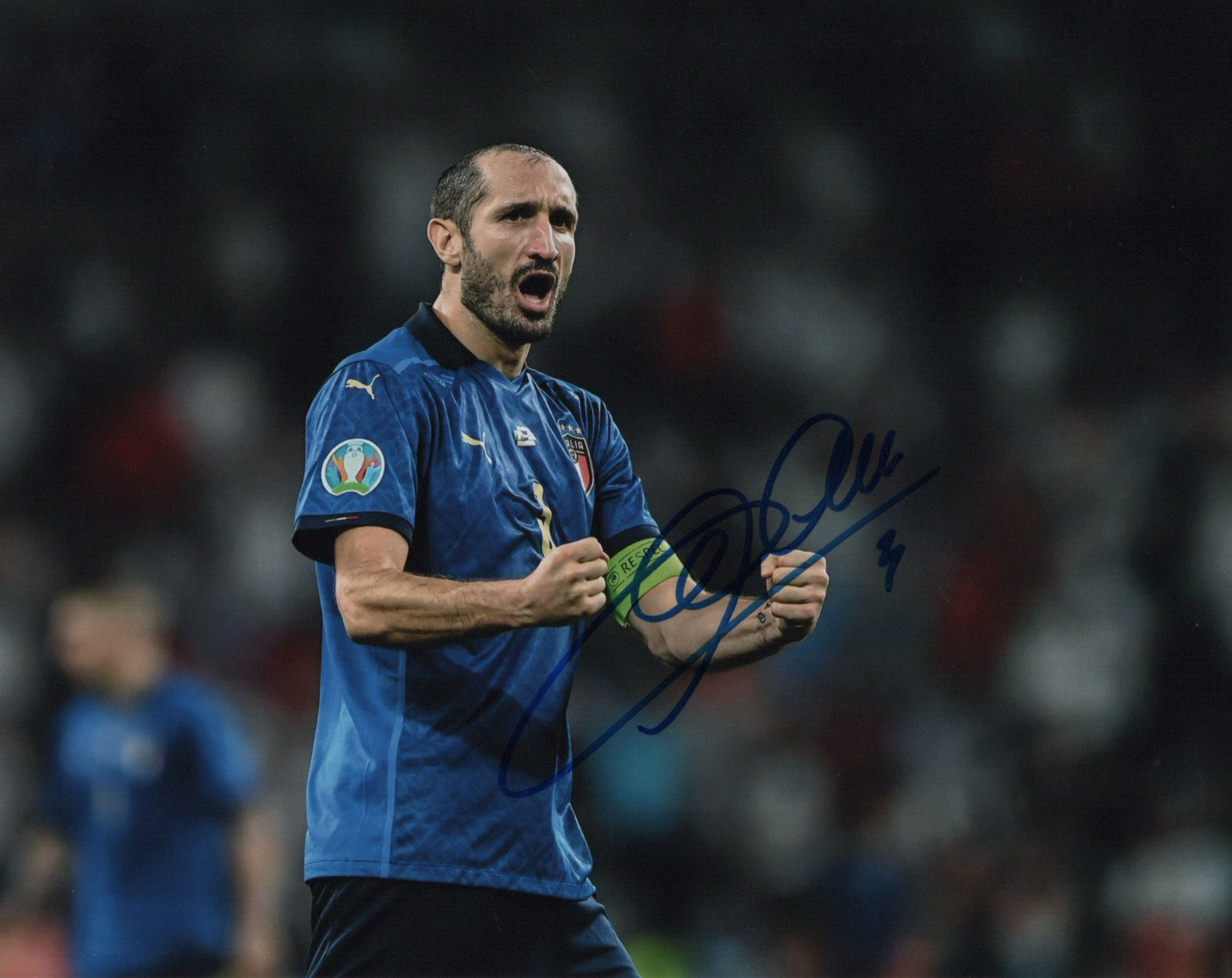 Italy Giorgio Chiellini Autographed Signed MLS 8x10 Photo