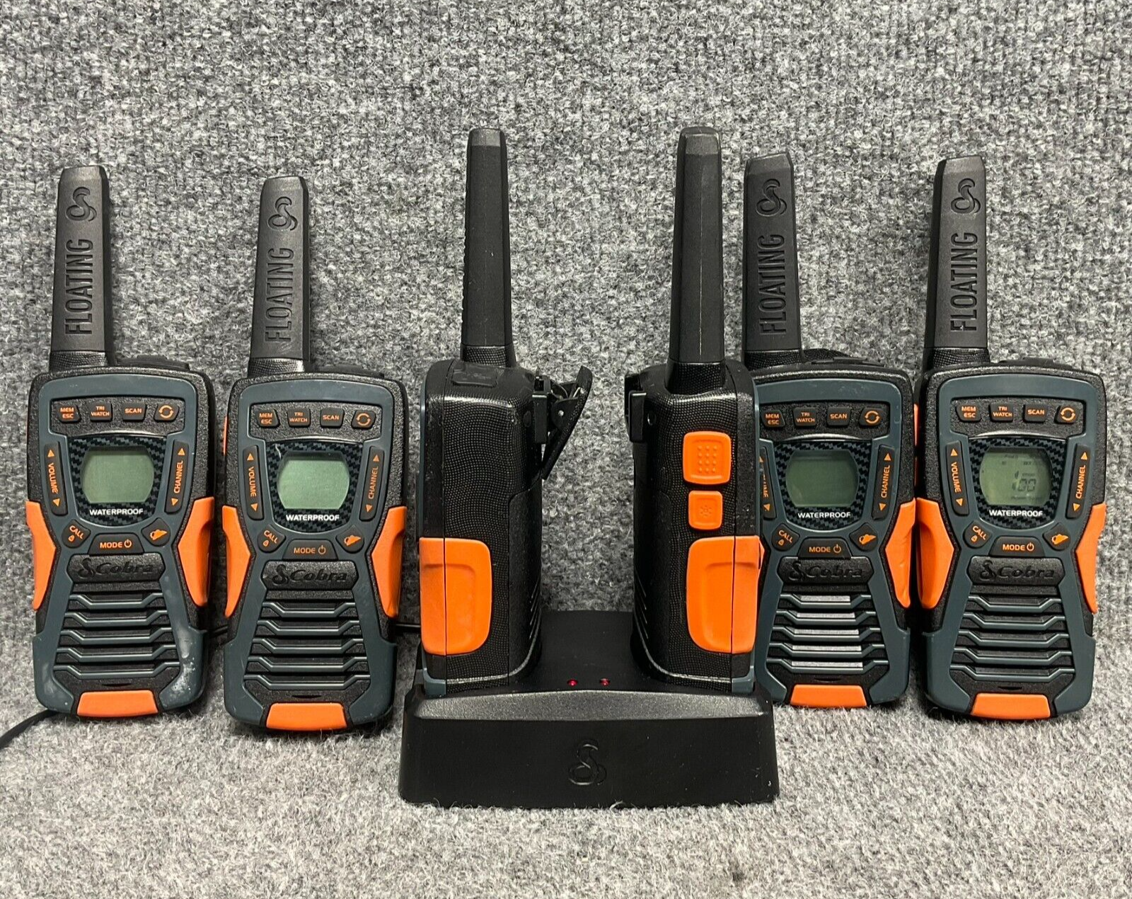 Cobra Two-Way Radio Walkie Talkie Set Of 6