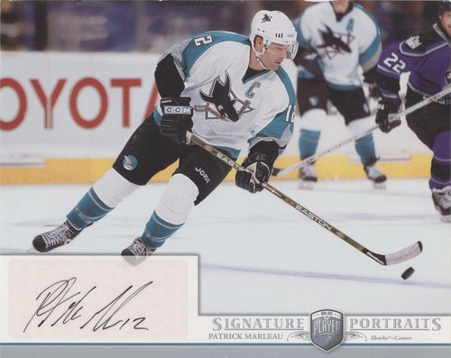 2006-07 Upper Deck Be A Player Portraits - Patrick Marleau #SP-PM