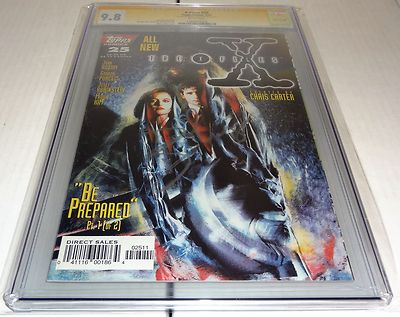 X-Files #25 CGC SS 9.8 Signature Autograph DAVID DUCHOVNY Signed Topps Comics 🔥