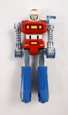 Vintage 1982 Gobots MR-01 Bandai Popy Bike 1982 Diecast Toy Robot