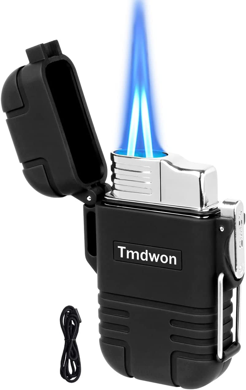 Torch Jet Lighter Flame Butane Refillable Windproof Gas Cigar Cigarette Turbo