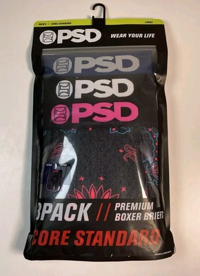 PSD Underwear 3-Pack  Baller Miami Size  Large