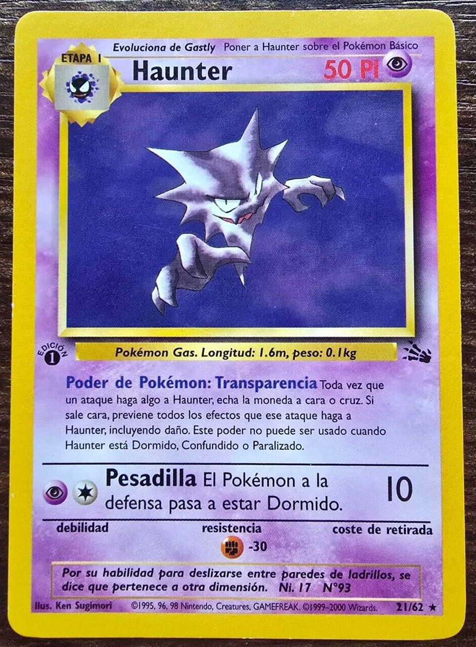 ポケモン Haunter ポケモンカード Fossil Deck PSA品質 Amazon.com: Pokemon - Haunter (21) - Fossil : Toys & Games
