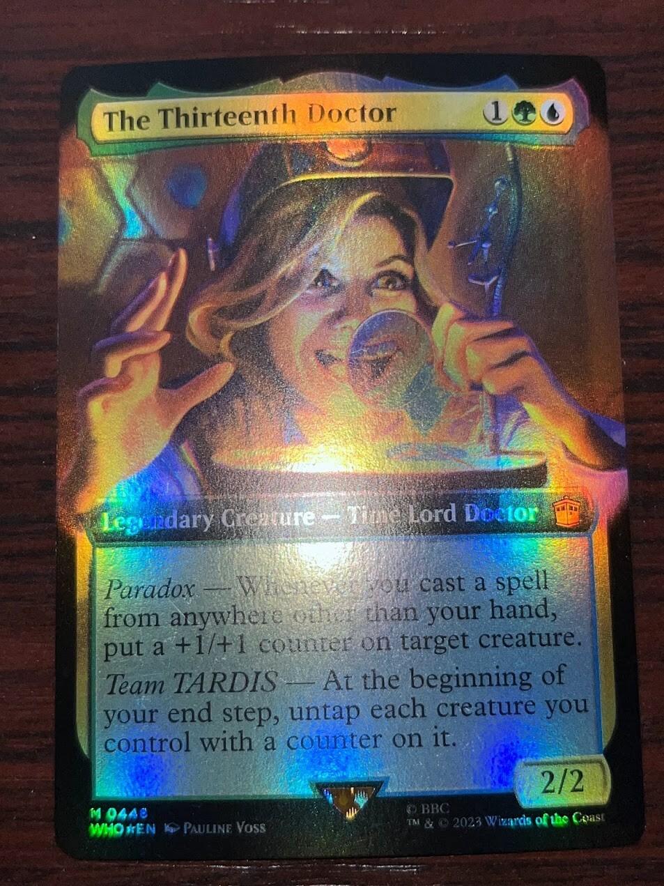 MtG TARDIS ハロー FOIL Magic con ラスベガス 限定 MtG TARDIS