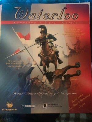 Waterloo: Napoleon's Last Battle (PC, 2001) NEW/SEALED!