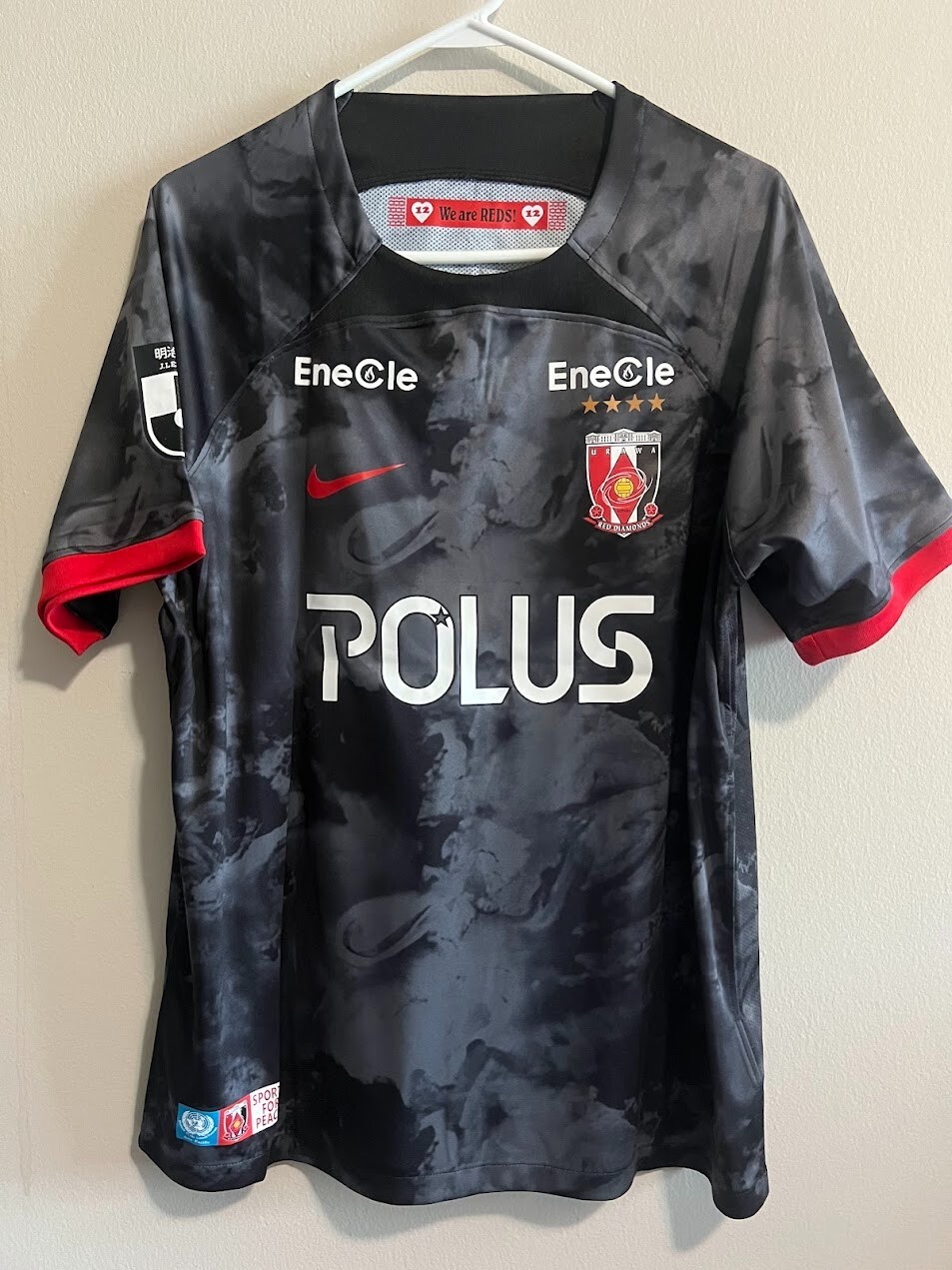 【極希少・極美品】PORTER× Urawa Red Diamonds 2way 2024 Urawa Reds Red Diamonds Uniform Jersey 30 Shinzo Koroki
