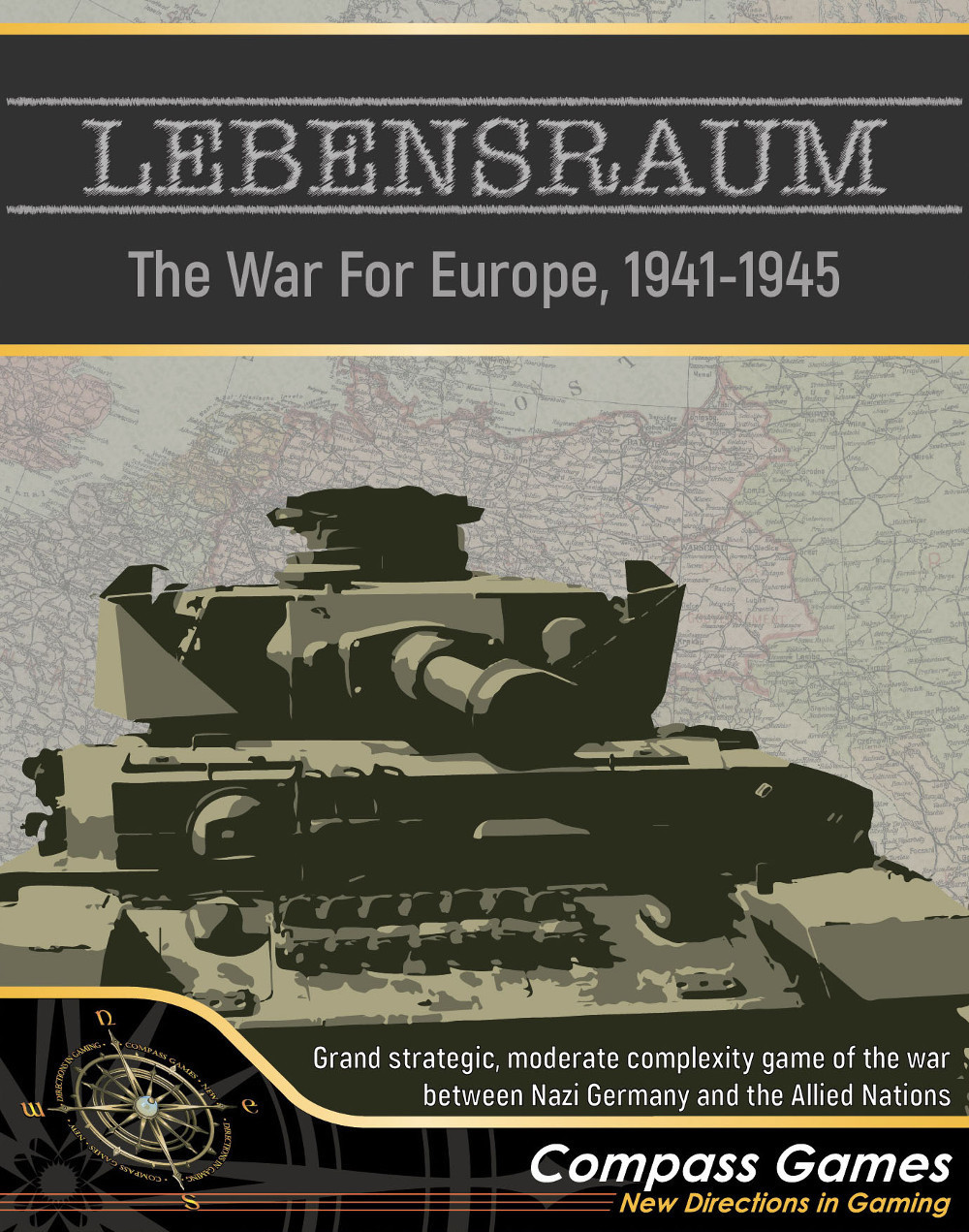 Игры с компасом - жизненное пространство! Война за Европу 1941-1945 гг., Новая Зеландия, Быстрая доставка