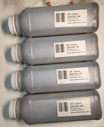 UNINET HP,  CANON Q2612A/104 BLACK INK POWDER 32 Oz Total FOR CARTRIDGE 