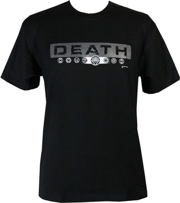 Мужская футболка с логотипом Blackest Night Black Lantern Death, средний размер