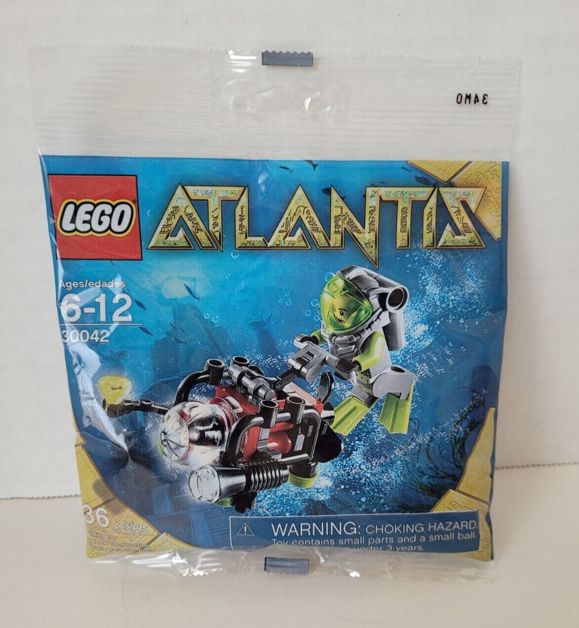 Lego Atlantis #30042 36-Piece Set New Factory-Sealed Polybag