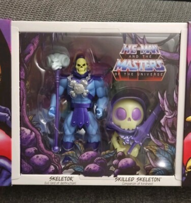 MOTU Origins Skeletor x VeeFriends Skilled Skeleton 2-Pack Mattel Creations