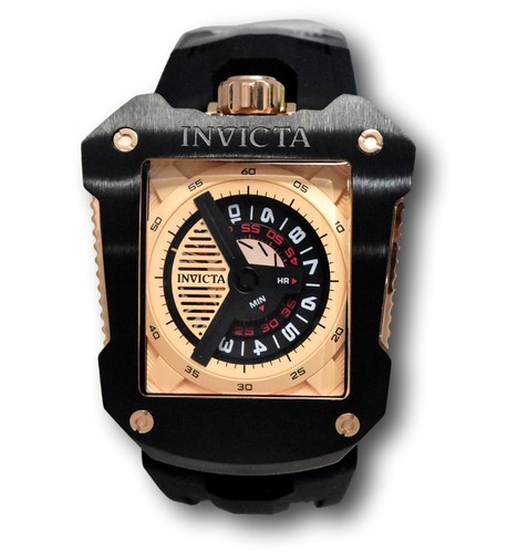 Pre-owned Invicta S1 Rally Automatic Men's 48mm Jm Limited Ed. Rose Gold Watch 41649 Rare
