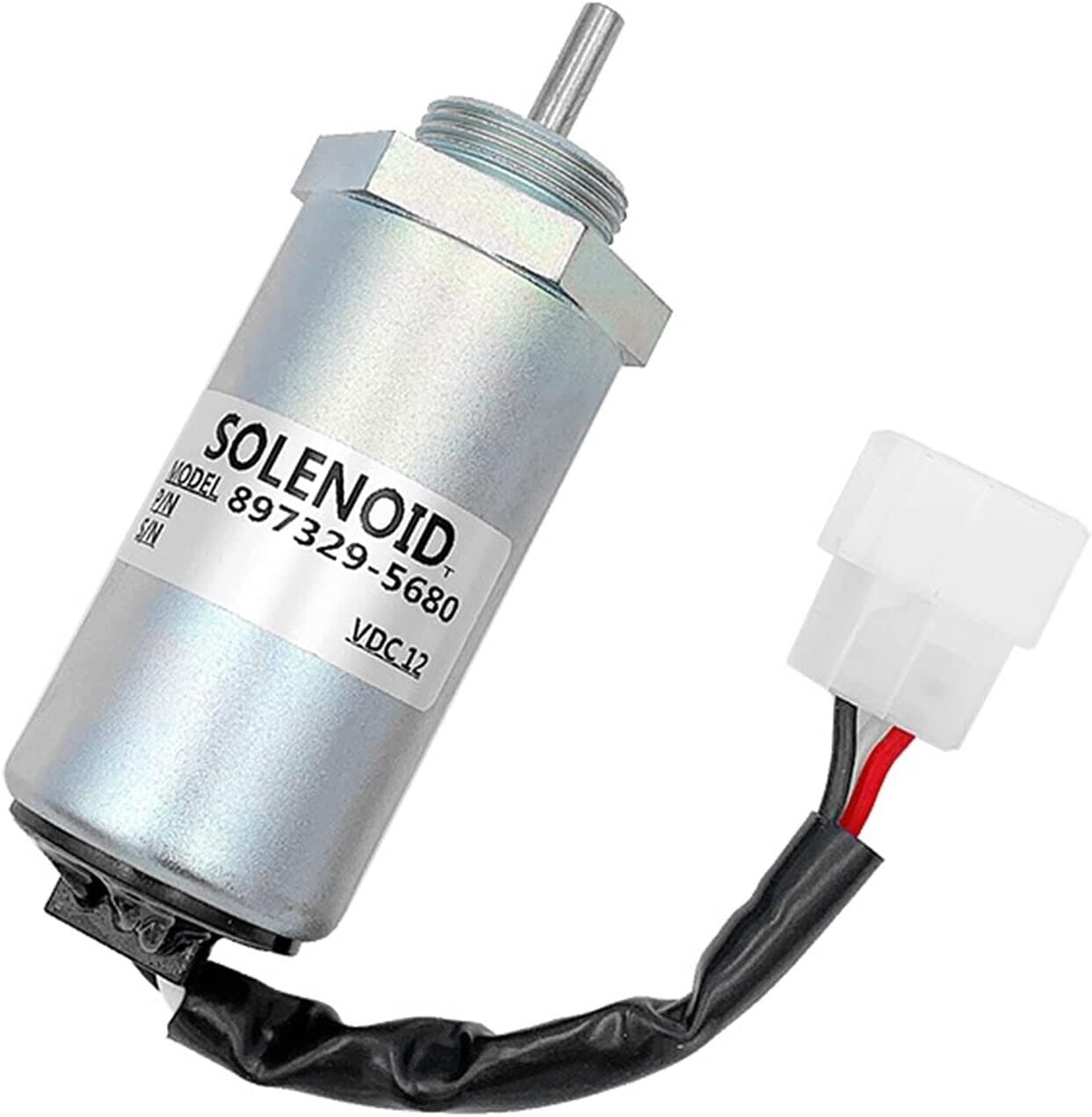 897329-5680 Fuel Shutoff Solenoid Compatible With Isuzu 3LD1 897329-5680 Fuel Shutoff Solenoid Compatible With Isuzu 3LD1