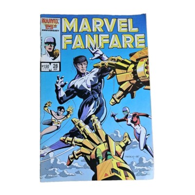 Marvel Fanfare #28 (1986) Alpha Flight, Northstar Marvel Comics 25th Anniverary 