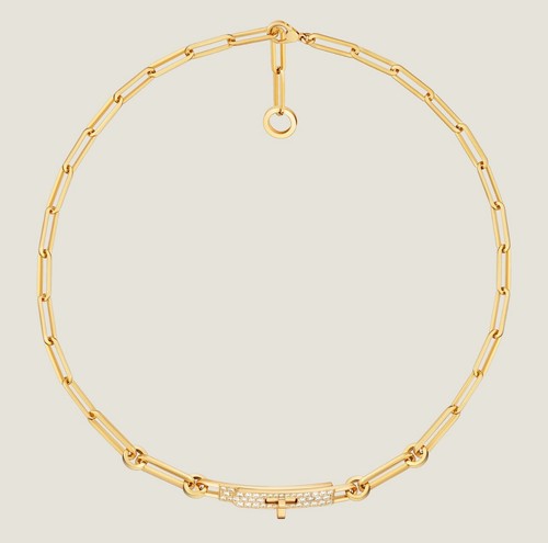 BNIB Hermes Kelly chaine Double Chain/Choker necklace