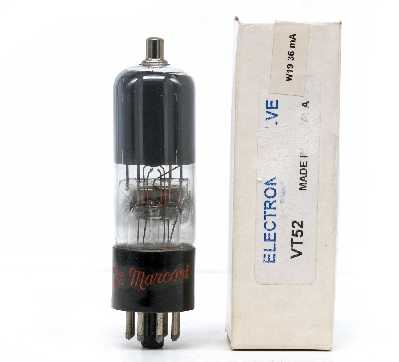 Marconi 6V6G 真空管 2本 その2 真空管 Marconi JAN 6V6G made